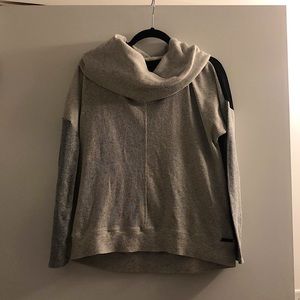 Calvin Klein Color Block turtle neck sweater